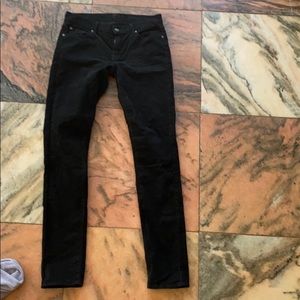 black corduroy jeans!!